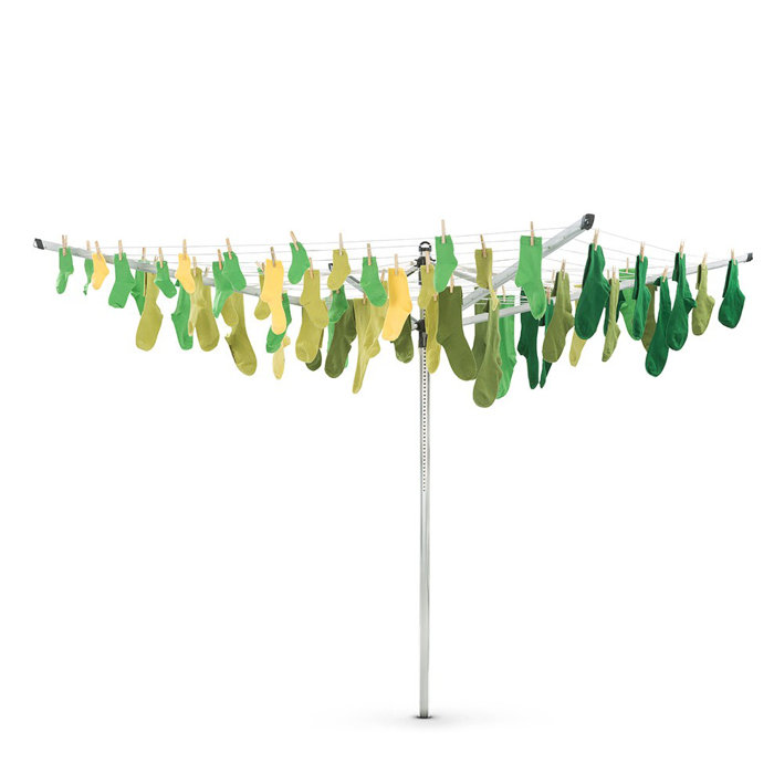 Brabantia LiftOMatic Outdoor Clothesline (197 Feet), with Metal